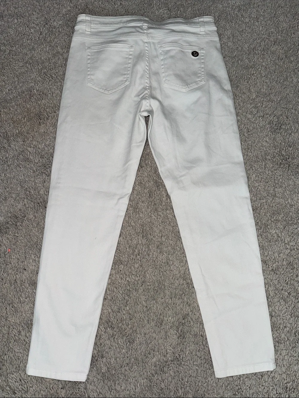 Michael Kors White Ankle Jeans